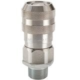 FS Series Stainless Steel Coupler with Male Pipe Thread